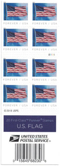 USPS Forever Stamps, Book of 20 R191155