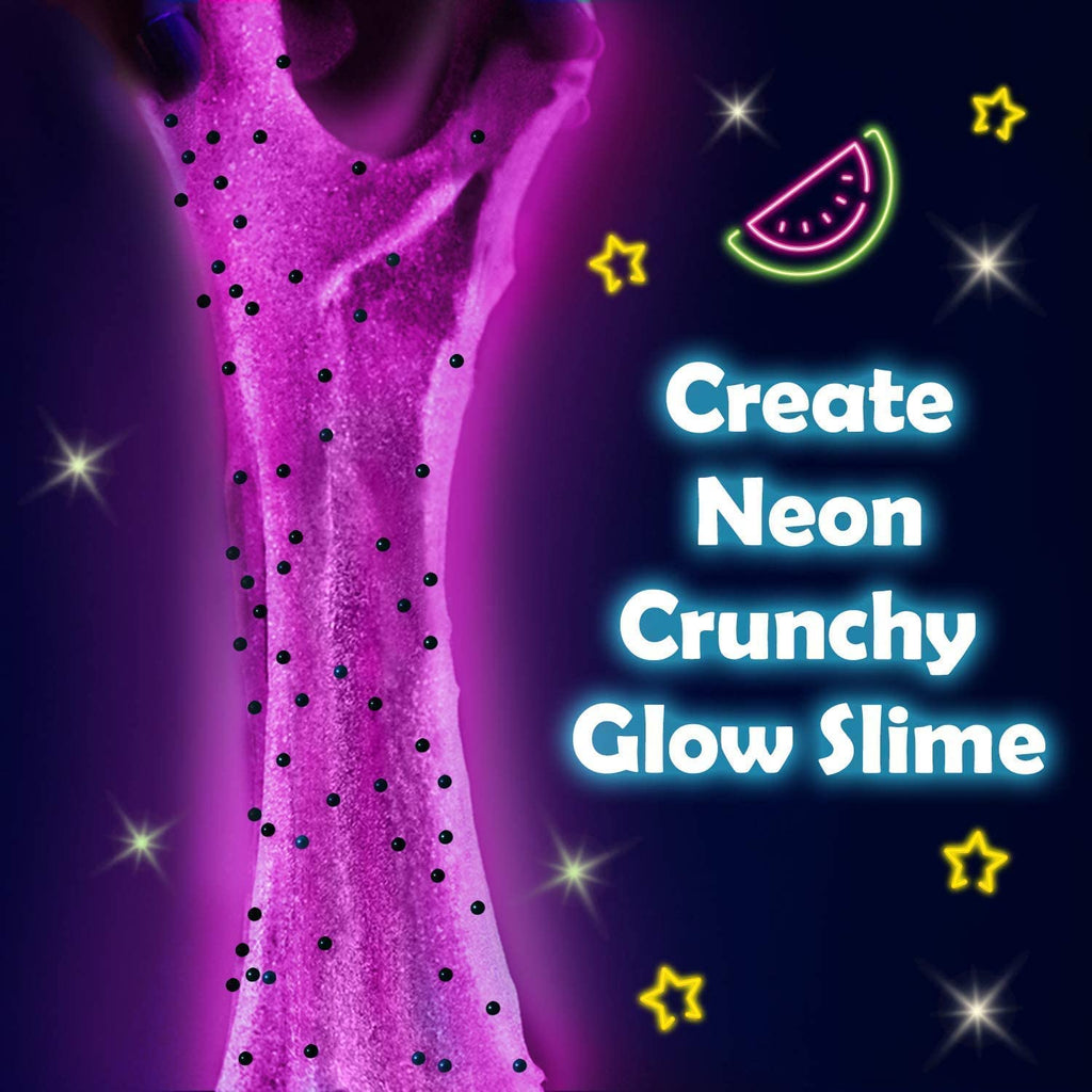 Glow in The Dark Slime Kit, 39 Piece Kit with Glitter J1132