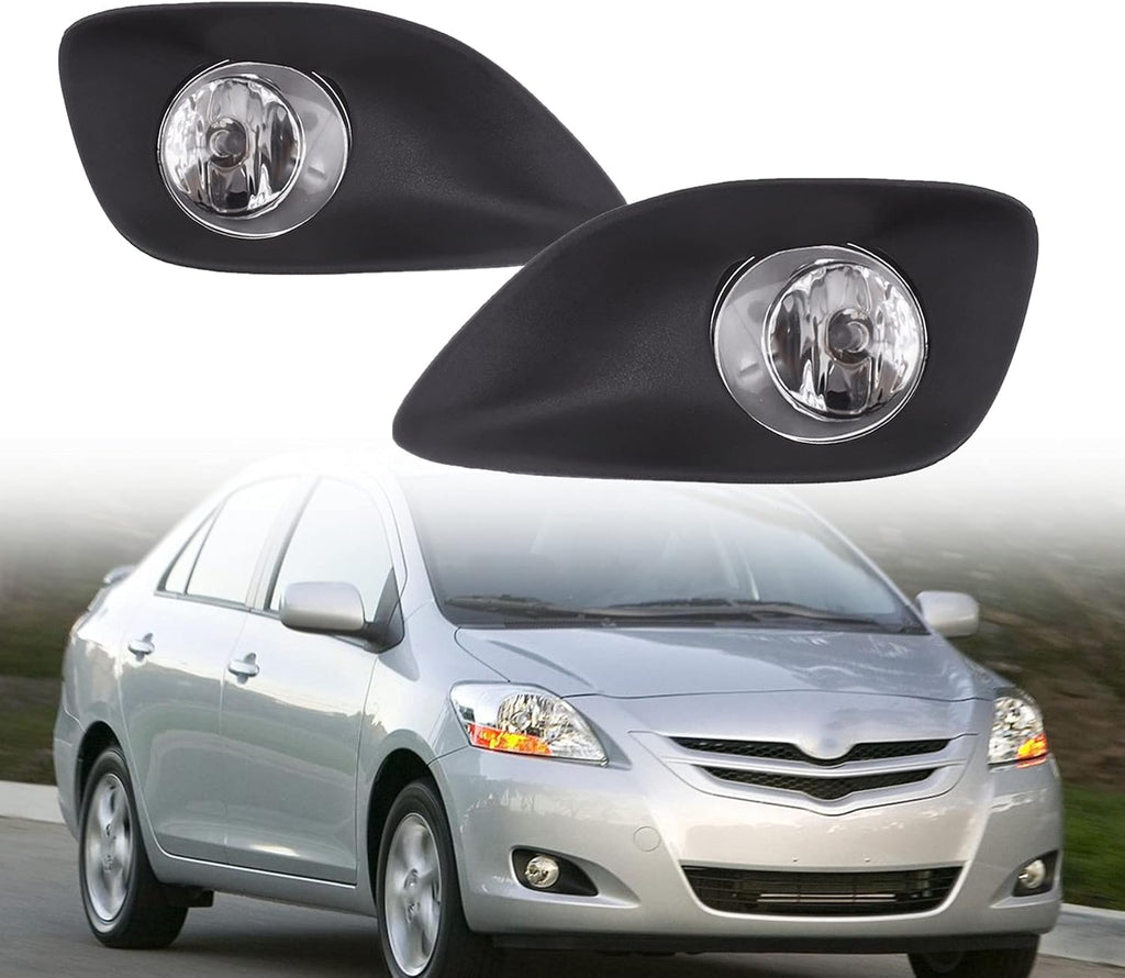 2Pcs Clear Fog Lights with Switch Kit D993