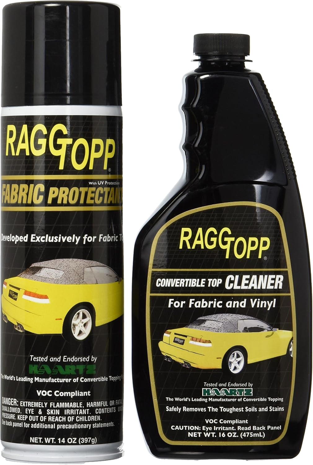 Fabric Cleaner and Protectant Twin Pack Convertible Top Care Kit K676
