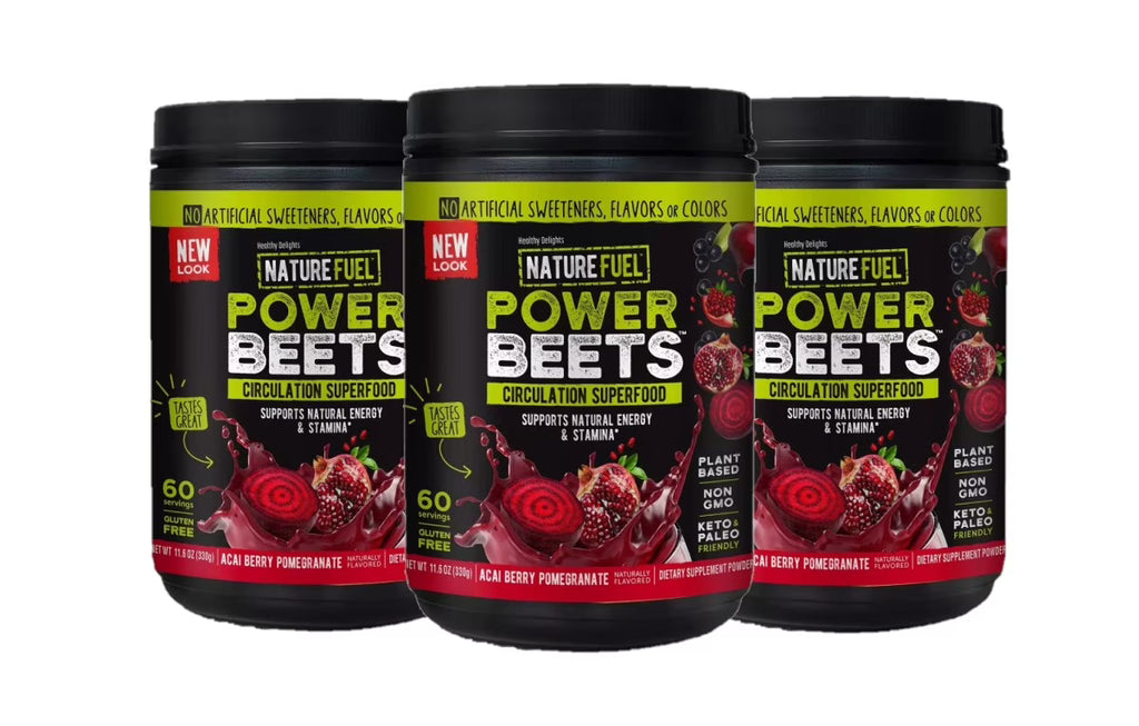 3 Pack Power Beets Juice Powder, 60 servings (11.6 oz.) Y51580