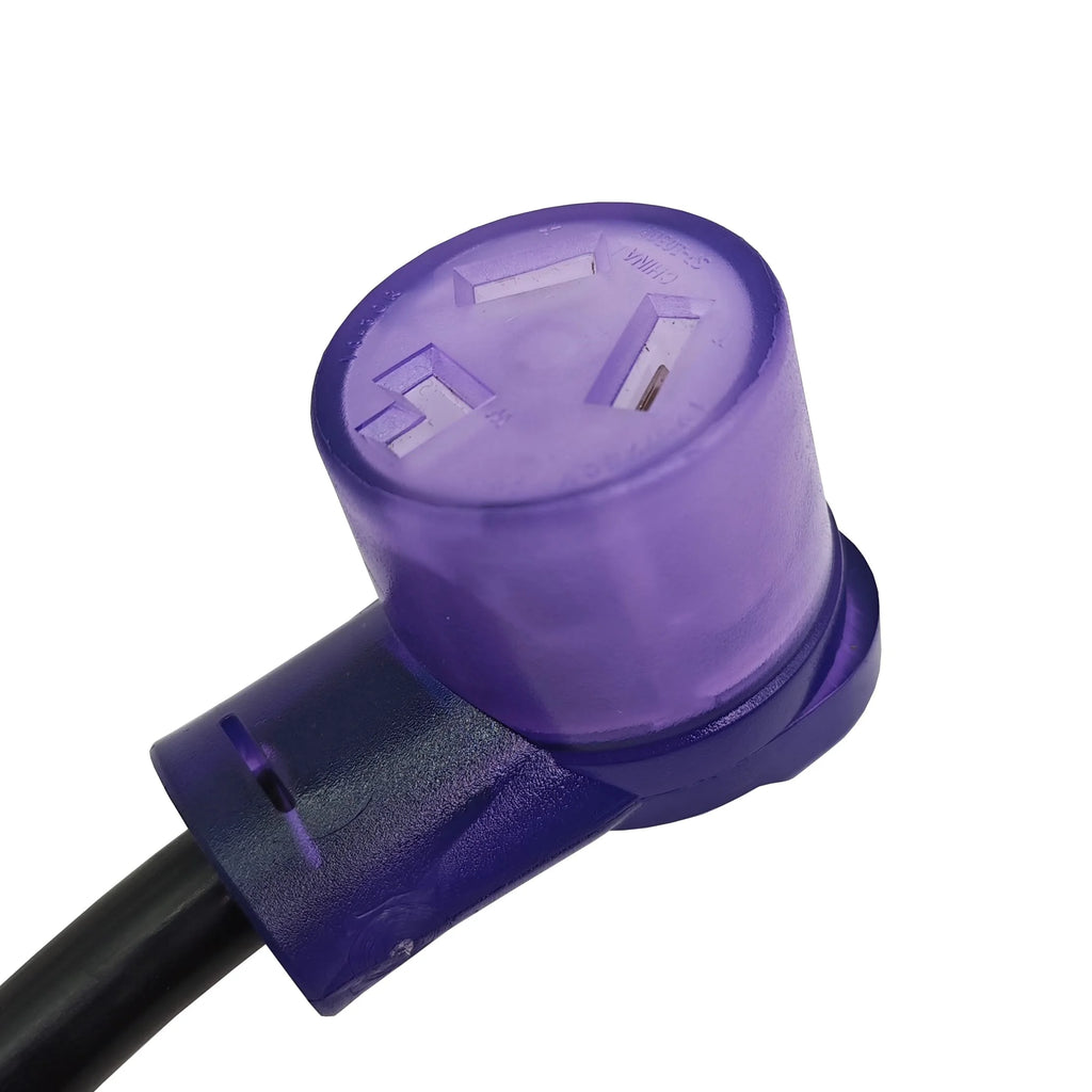 RV 30A 3-Prong Plug to Dryer Female Adapter Cord 1.5 FT C804