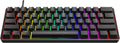 GK61 Mechanical Gaming Keyboard, 61 Keys Aluminum Case PBT Keycap Hot Swappable RGB Backlight P36081