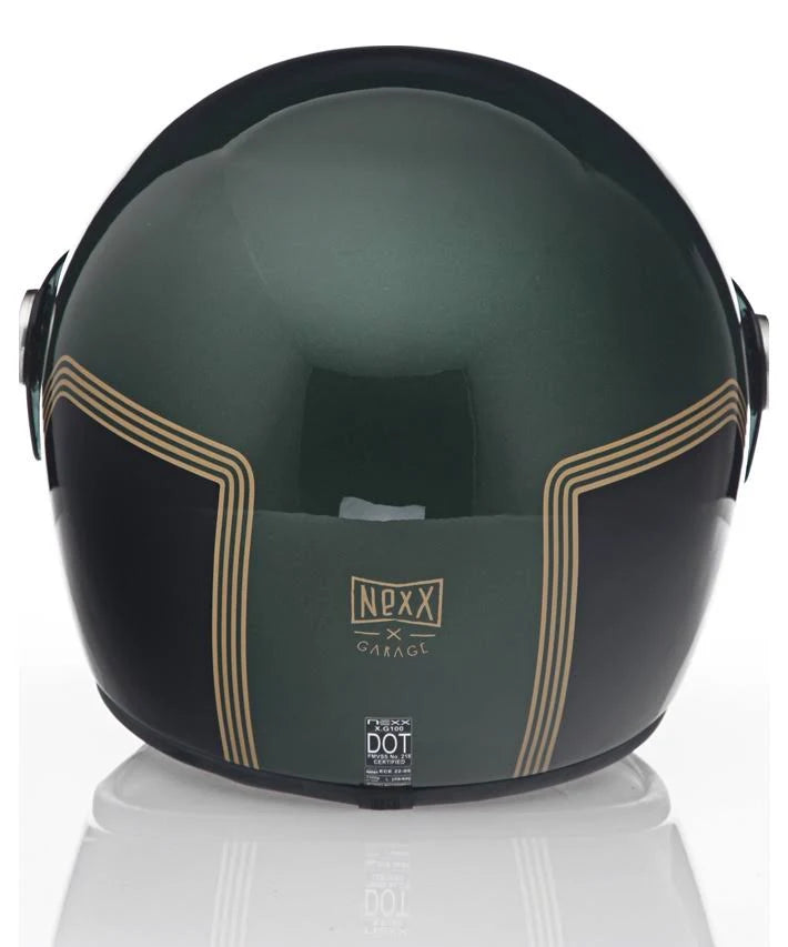 Green Motorcycle Helmet Z989