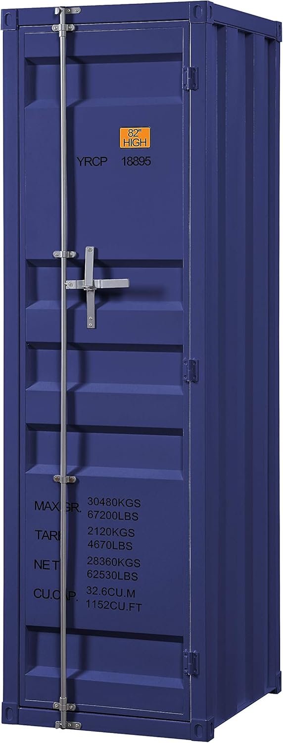 White Single Door Cargo Wardrobe P120266
