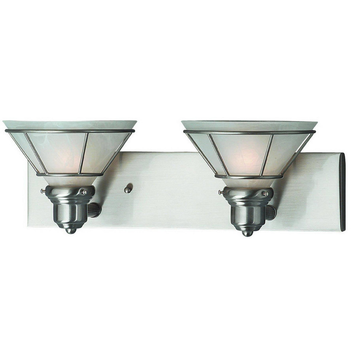 2 Light Bath Satin Nickel L101