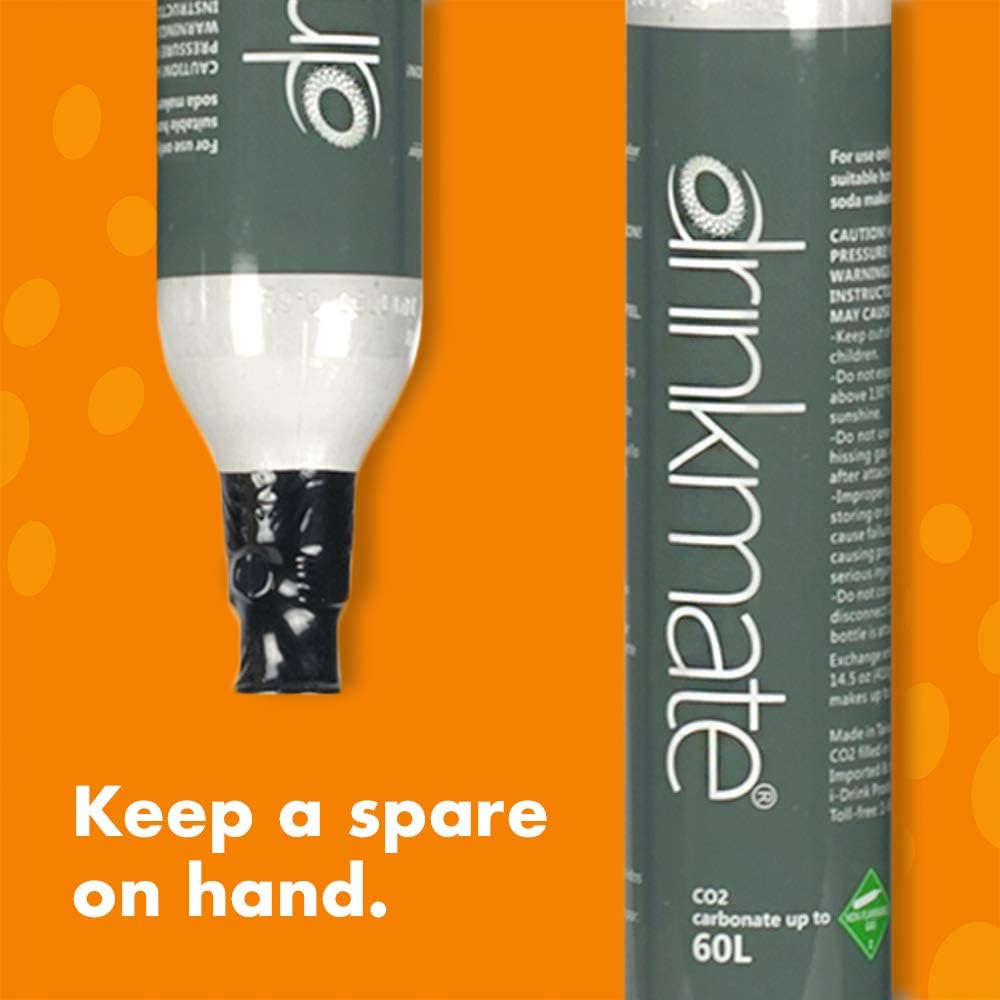 CO2 Exchange Carbonator Cartridge Refill Set of 2 B849586