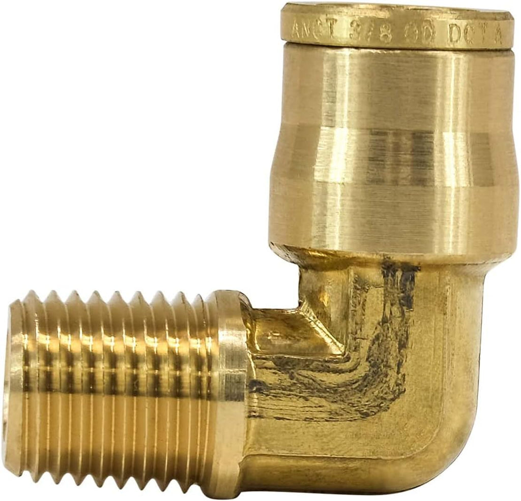 DOT Brass Push to Connect Air Brake Line Fittings Connector Kit 28-Piece A720307