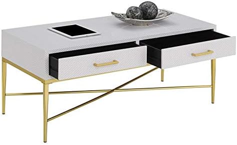 White Scallop Coffee Table Q455334