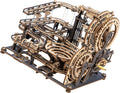 3D Wooden Puzzles Marble Run Chain Model Mechanical Building Kit G311