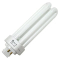 6-Pack 42-Watt Triple Tube Compact Fluorescent Light Bulb, 3000K, 3200 Lumens, 82 CRI, T4 Shape, 4-Pin GX24q-4 Base H625