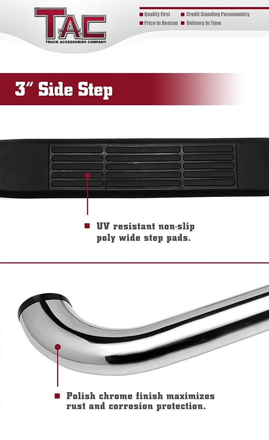Tac Side Steps for Ram 1500 Crew Cab Z526