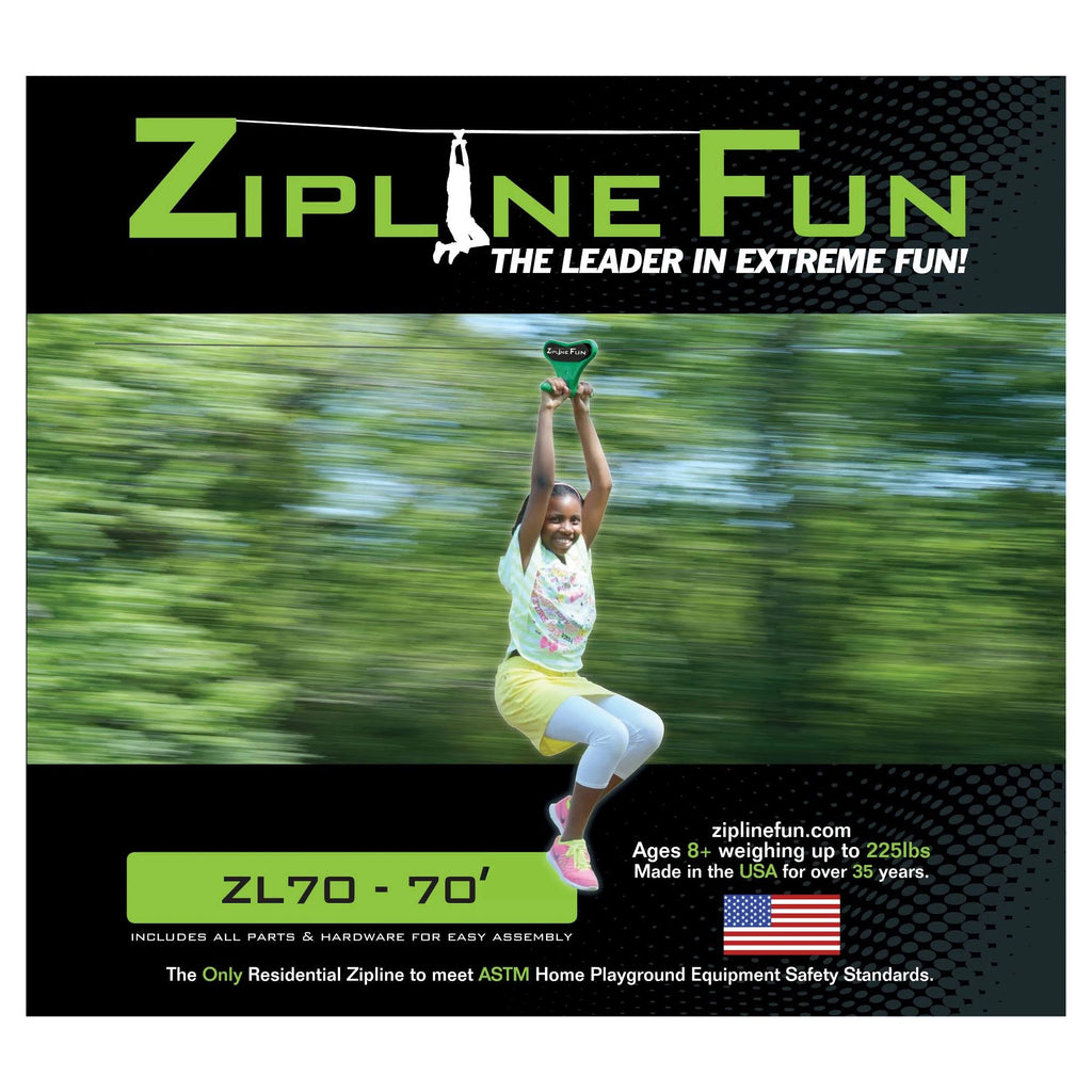 70 Foot Zip Line B752828