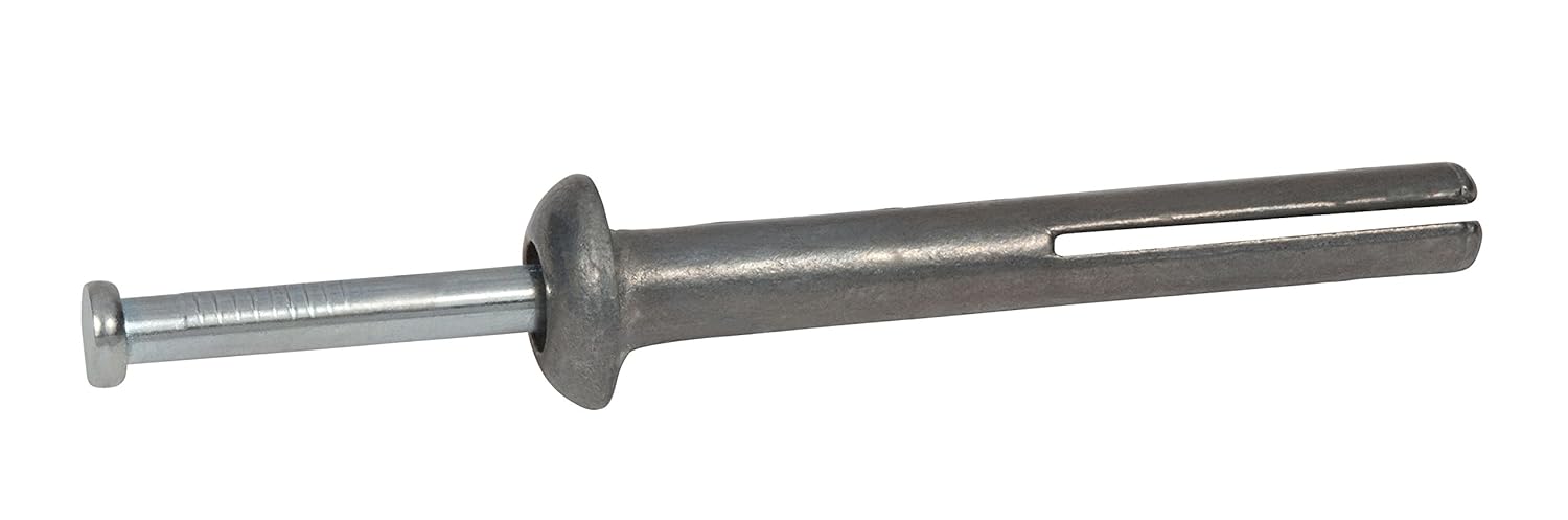 1/4" x 1-1/4" Stainless Steel Hammer Drive Nail in Anchor, 100 per Box, Pack of 2 E8550