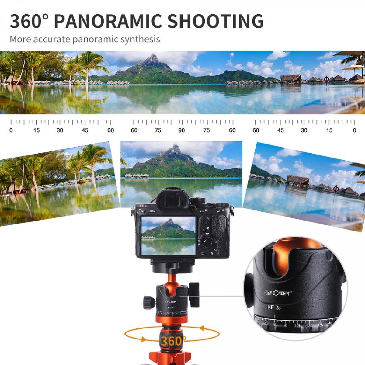 Aluminum Camera Tripod Portable Monopod J657