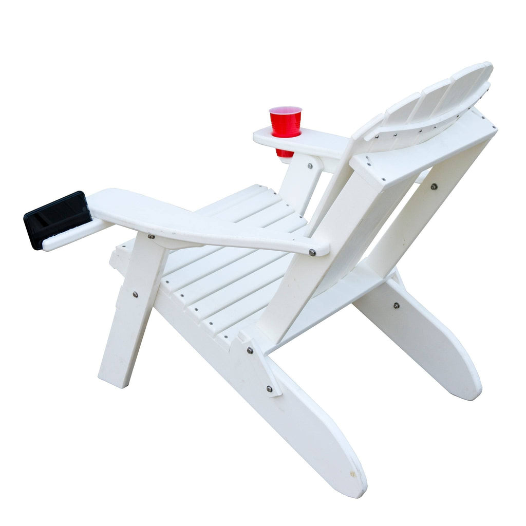 Speckled Maple/Brown Folding Adirondack Chair B3971