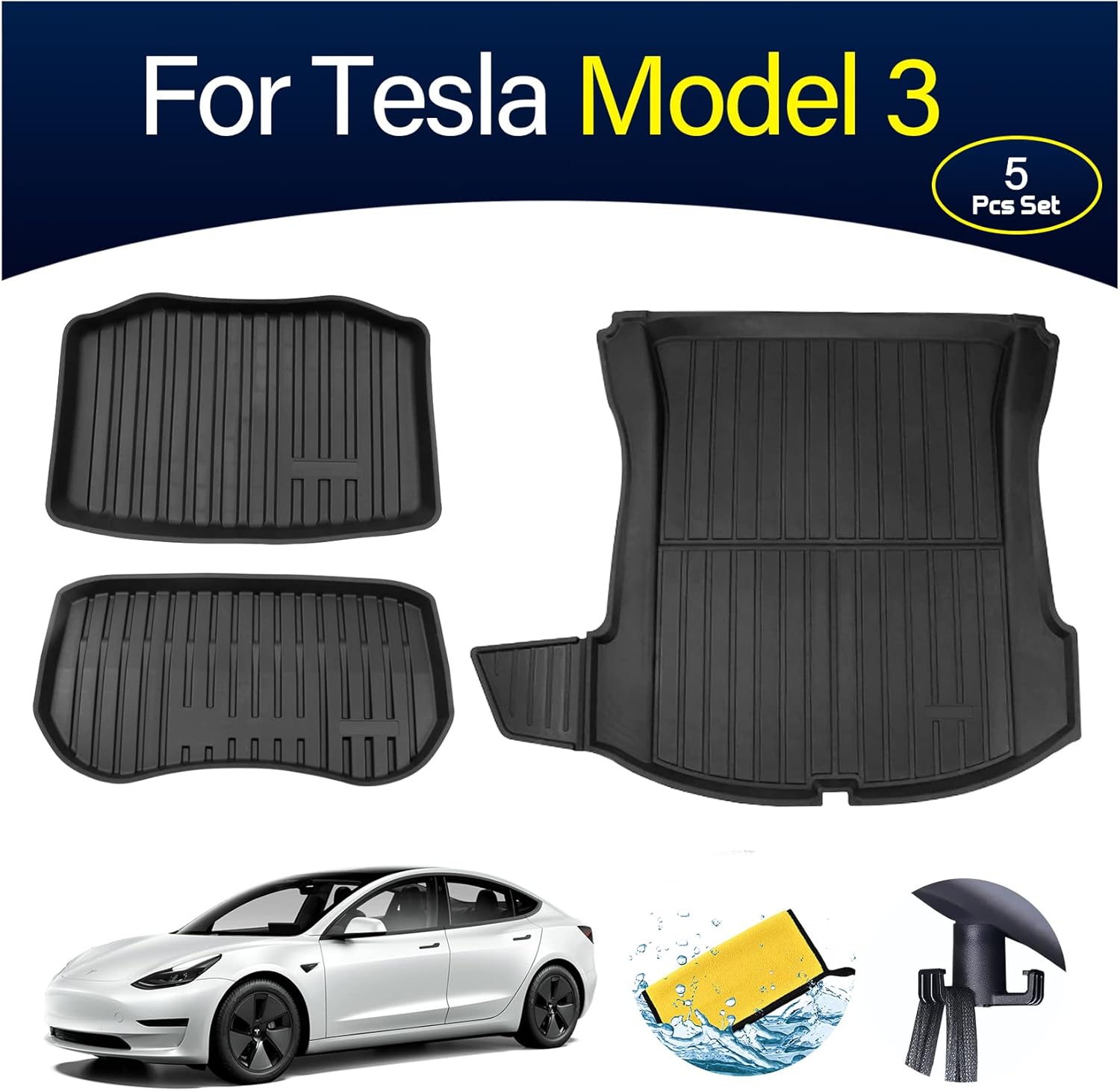 5 Set Trunk Mats F96162