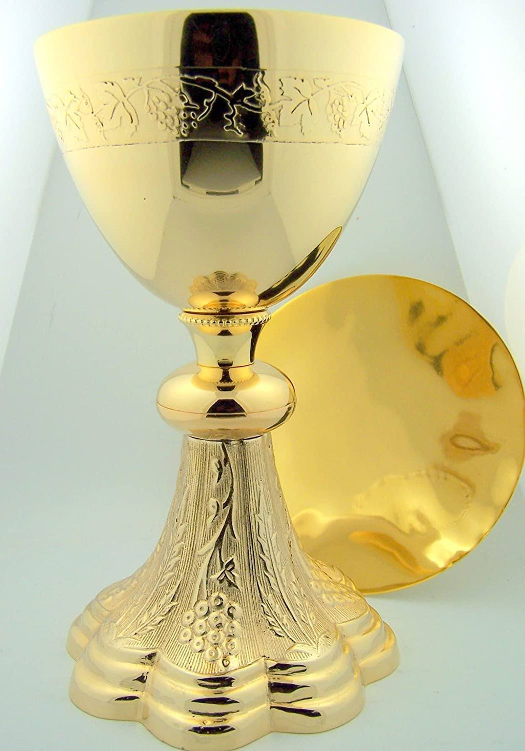 Gold Gild Priest Chalice & Paten H89458