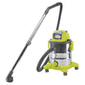 24-Volt Cordless Portable Stainless Steel Wet/Dry Vacuum Kit, 5.2 gal F971319