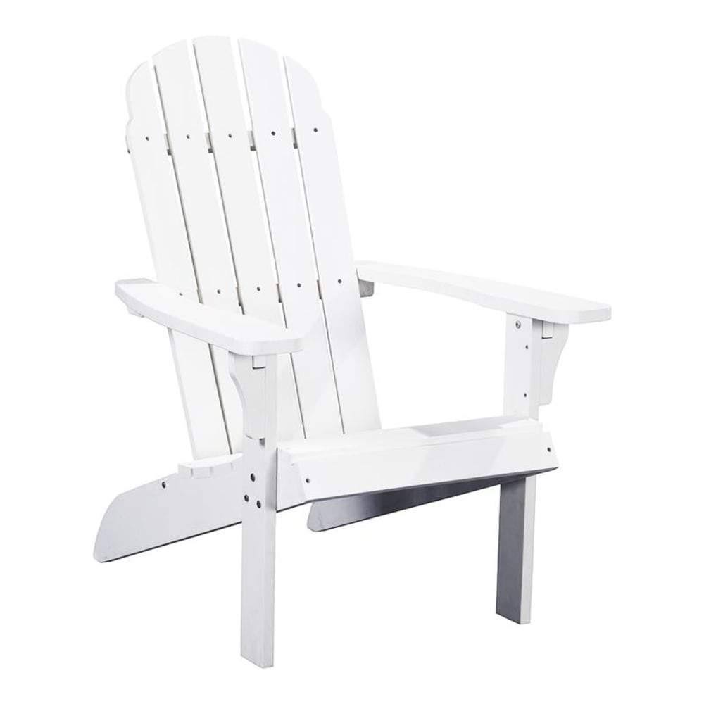 Brown Poly Faux Wood Adirondack Chair J64274