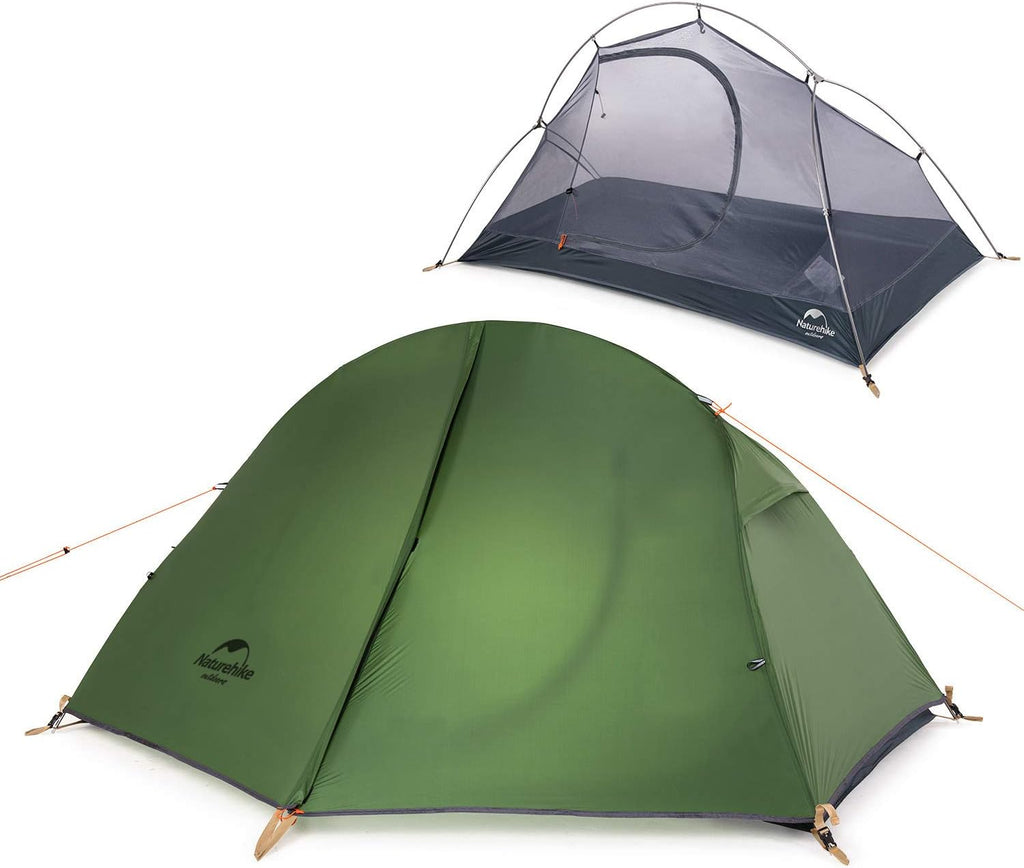 1 Person Ultralight Waterproof Backpacking Tent with Footprint U75093