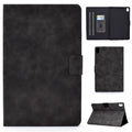 Black Leather Folio Stand Cover for iPad 10.9 Inch Y74777