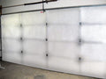White Reflective Foam Core 2 Car Garage Door Insulation Kit 18FT x 8FT D5297