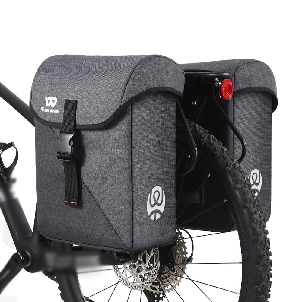 Bike Rear Seats Bag 35L Double Luggage Carriers Y16962