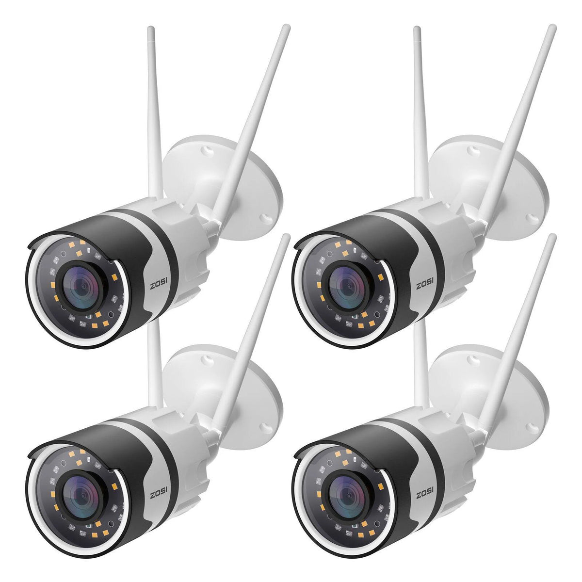 1080p 4 Channel NVR Security System with PIR Sensor W73459