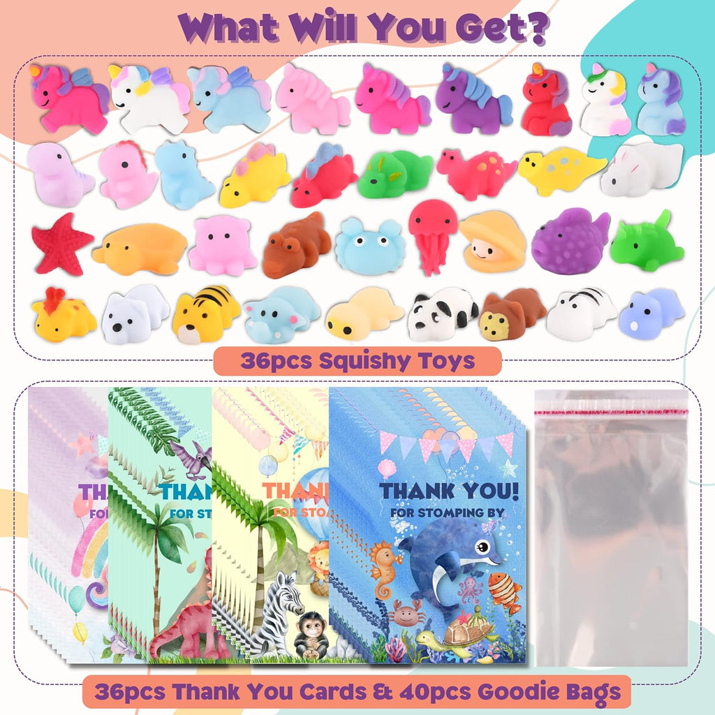 36 Packs Mini Stress Relief Toys N93510