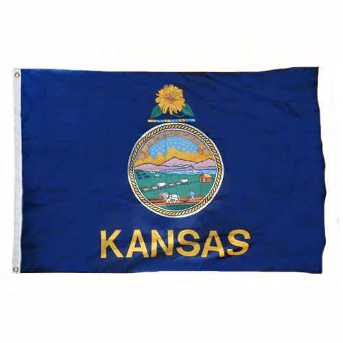 5ft x 8ft Kansas State Flag I4692