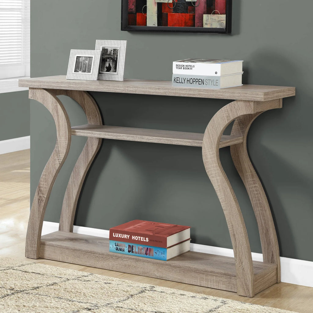 Brown Laminate Accent Table J32505