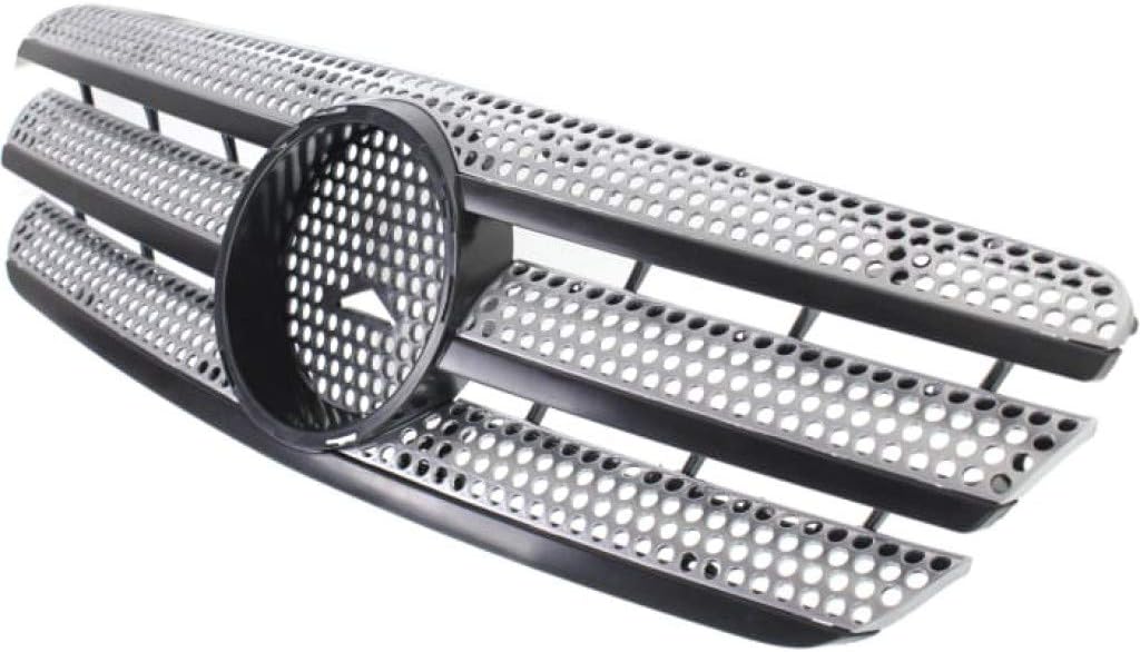 Silver Shell and Insert Plastic Grille Assembly F20253