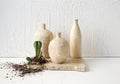 Paulownia Wood Vases (Set of 3) M183