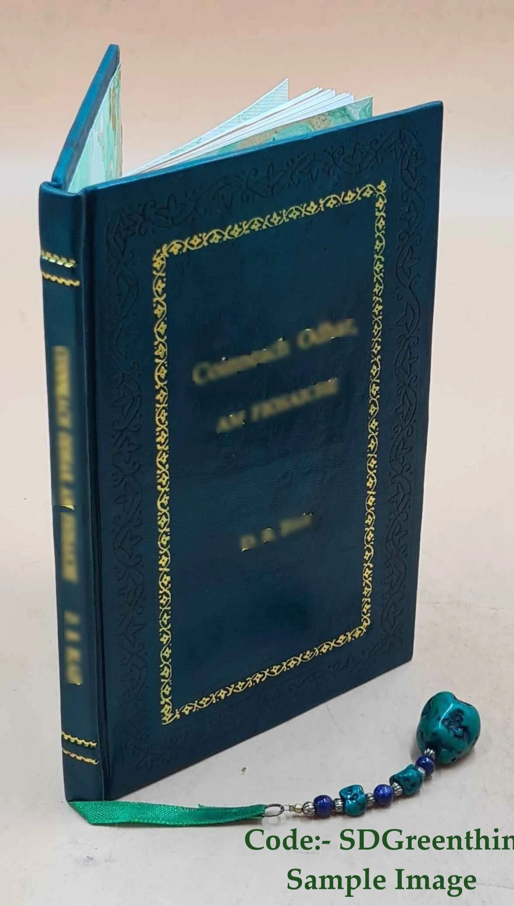 Premium Leather Bound Book I130