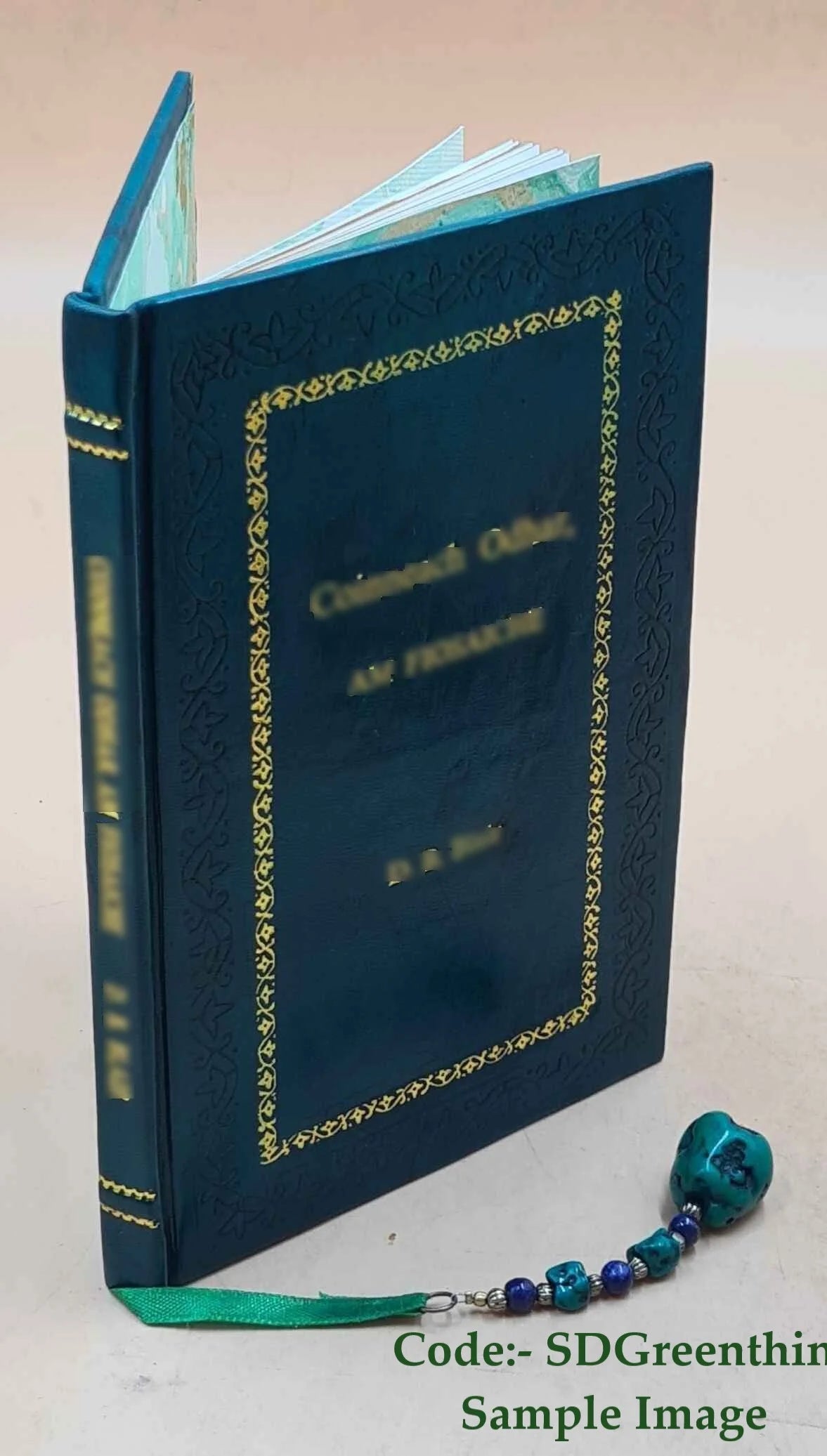 Premium Leather Bound Book I130