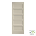 Paneled Wood Primed Shaker Standard Door 28x22 x 80x22 Q7918