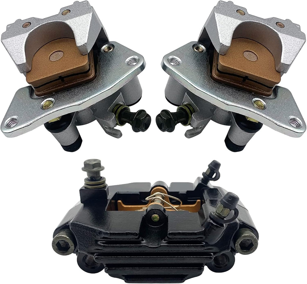 Front Left Right & Rear Brake Calipers for Yamaha Grizzly 660 YFM660 F 2002-2008 M622