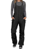Sleeveless Ski Overalls with Side Pocket W588