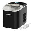 Black Countertop LCD Display Ice Maker with Ice Scoop W27588