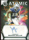 2022 Panini Elements Atomic Autographs Neon Card Y710135