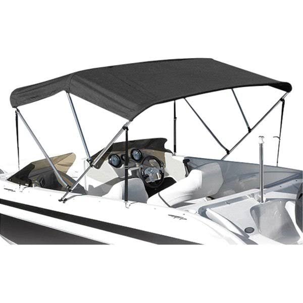 Gray Polyester 3-Bow Bimini Canvas J711611
