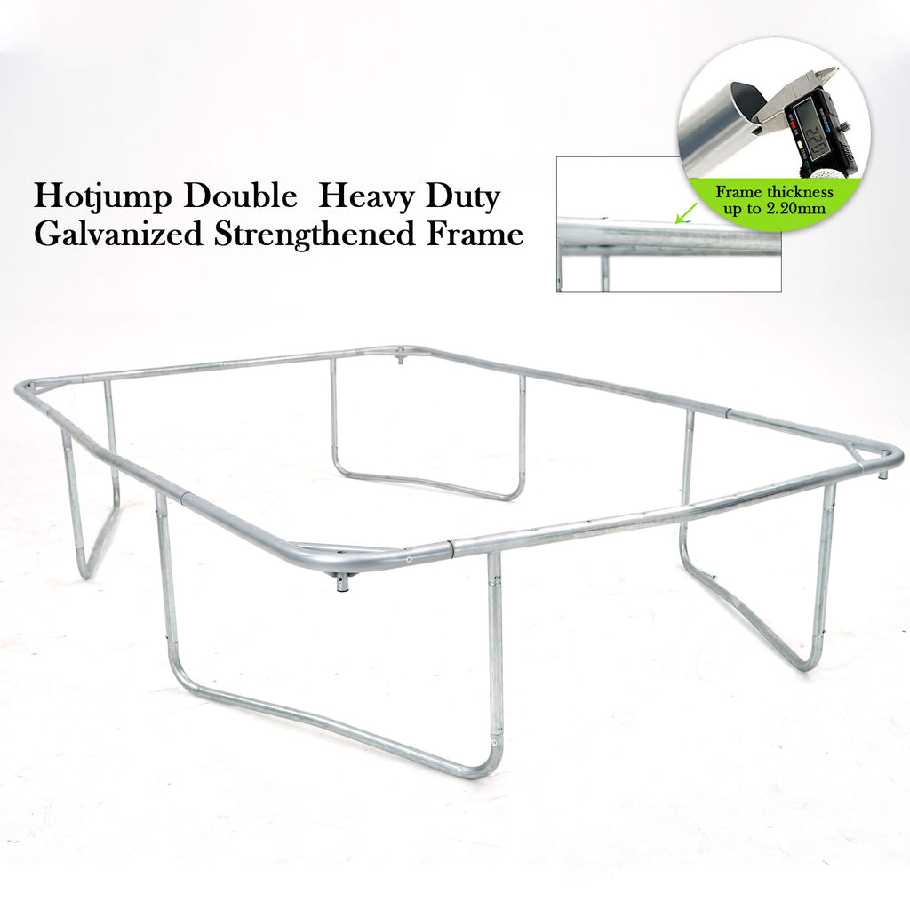Rectangle Trampoline 12ft x 8ft with Enclosure O5784