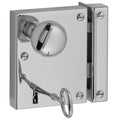 Small Vertical Rim Lock, Polished Chrome F91117