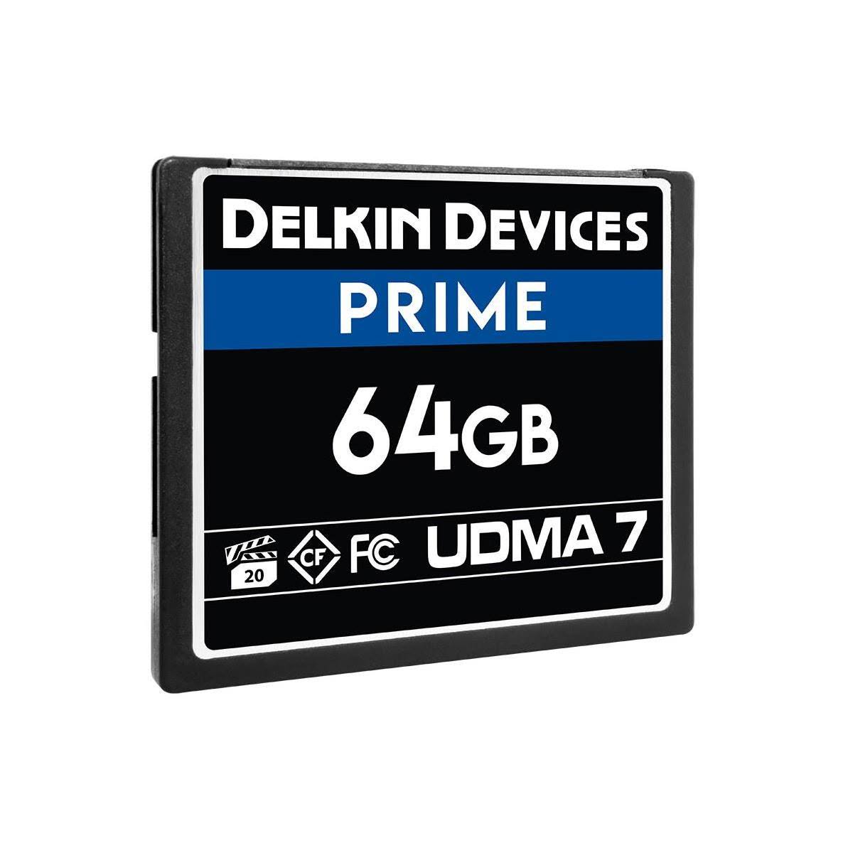 64GB Prime UDMA 7 CompactFlash Memory Card W6496