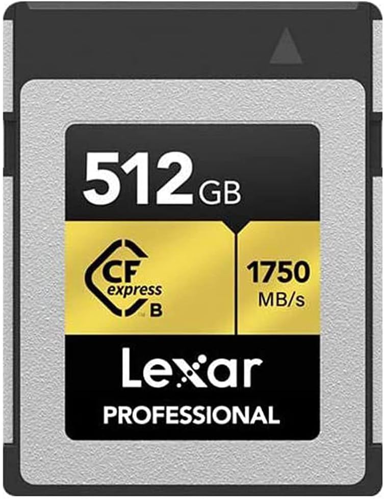 512 GB CFexpress Type B Memory Card Bundle with USB 3.2 Gen 2x2 Reader F926915