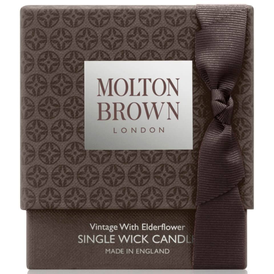 Vintage with Elderflower Single Wick Candle W765627