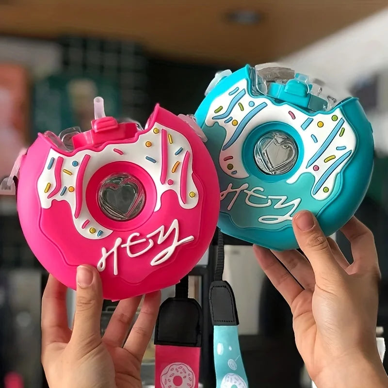 Donut-Shaped Sports Water Bottle J166