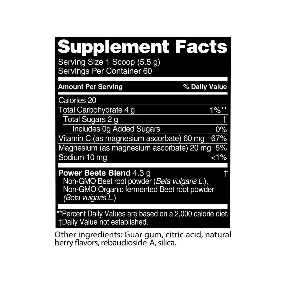 3 Pack Power Beets Juice Powder, 60 servings (11.6 oz.) Y51580