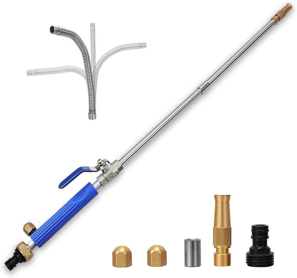 Blue Pack of 2 Power Washer Sprayer Wand with Flexible Hose Nozzle A703062